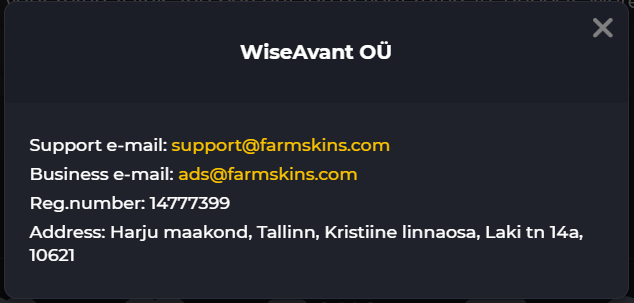 Farmskins Support