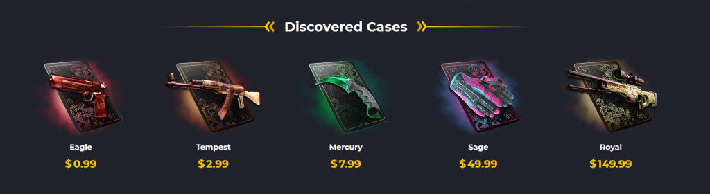 Farmskins game mode (Discovered Cases)